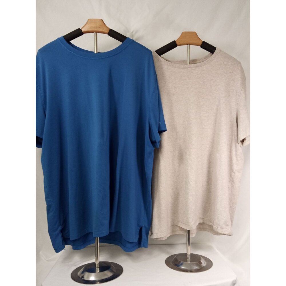 Bundle of All In Motion & Apt. 9 Blue Gray Active Tees Size XXL